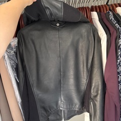 革ジャン　黒　NO IDの画像