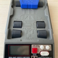 【中古動作品】ミニ四駆 スピードチェッカー MINI 4WD SPEED CHECKER タミヤ TAMIYA 外箱付 説明書付の画像