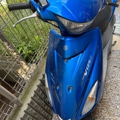 スズキ　アドレスV125S  ※バッテリー上がりの画像