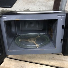 山善　電子レンジ　MW-Y205(B)5の画像