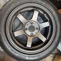 多分Valorホイール　ジモティで購入してメーカーわかりません。の画像
