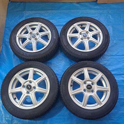 ☆155/65R14☆ミシュランENERGY SAVER4 夏 2022年 & BS アルミホイール