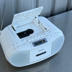 A565◇SONY CDラジカセ◇2020年製◇メガバス◇カセット録音◇ソニー◇CFD-S70の画像