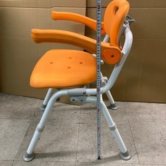 Panasonic シャワーチェア PN-L41821 折りたたみ式 オレンジの画像
