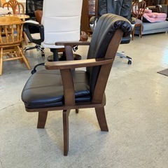 H2507-363 GRANDE CHAIR ダイニングチェア 回転③ キズ汚れ有りの画像