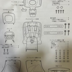 ブリジストンルラビー自転車用子ども乗せリヤチャイルドシートの画像