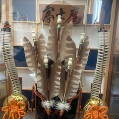 破魔弓 五月人形 オルゴール付き の画像