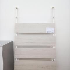リユースのサカイ太田店★ジモティ割あり★  突っ張りラック ホワイト H200×D4×W80 クリーニング済み OJ10240の画像