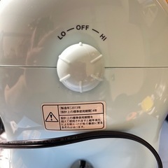 スポットファン　デスクファン　卓上扇風機の画像