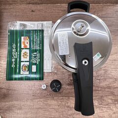 【REGASTOCK 川崎店】Wonder chef ワンダーシェフ 家庭用 片手 圧力鍋 2.5Lの画像