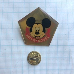 ミッキーマウス　ピンバッジ　未使用　ノベルティ　非売品　コレクションの画像