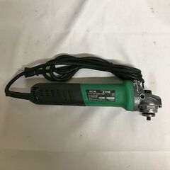 【北見市発】ヒタチ HITACHI 日立 100mm電子ディスクグラインダ G10VE 2017年製 緑 (D6448atnnYM)の画像