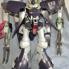 レジェンドBB戦士　飛鳥ビクトリーガンダム＆HGUCバイアラン・カスタム　組み立て済み完成品の画像