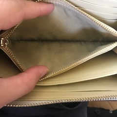 coach白　　財布の画像