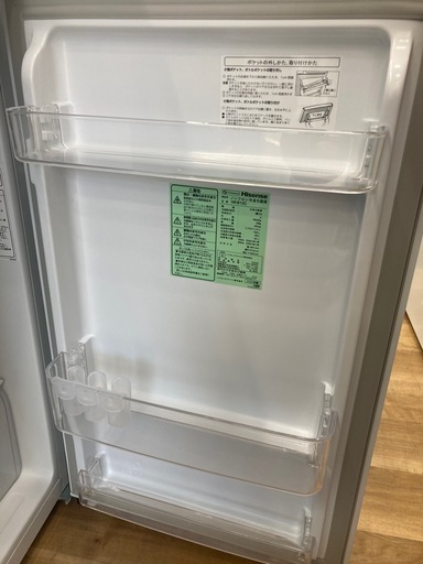【トレファク高槻店】安心の6ヶ月間保証！取りに来れる方限定！Hisenceの2ドア冷蔵庫のご紹介です！