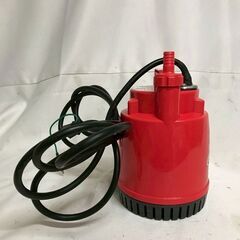 【北見市発】鶴見製作所 ファミリー水中ポンプ FP-15S 赤 (D6449ntnYM)の画像