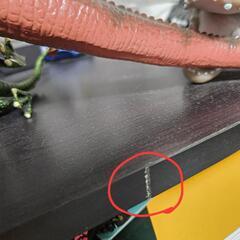 【中古】３段ラック２点セット(黒と深い茶色を混ぜたような色)の画像