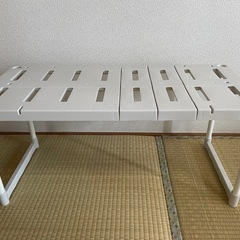 【受渡し者決定】伸縮ラック　2つの画像