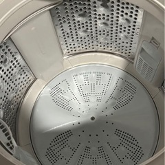 HITACHI 乾燥付縦型洗濯機 BW-V80E 2020年製の画像