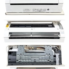 ◯美品 2024年製 主に18畳用 5.6kW 日立 ルームエアコン 白くまくん 単相200V フィルター自動お掃除 RAS-KG56R2 中古品■ジモティ姫路の画像