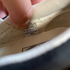 VANS スニーカー スリッポン 18cmの画像
