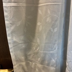 左右２枚セットLeaf柄レースカーテンの画像