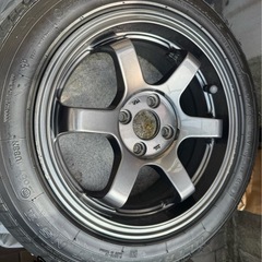 多分Valorホイール　ジモティで購入してメーカーわかりません。の画像