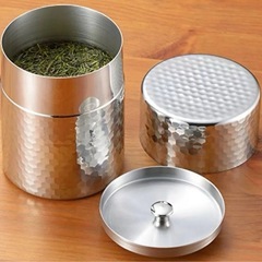 お土産プレゼントにぴったりな日本製茶筒　の画像