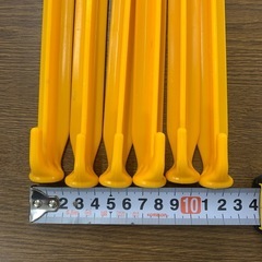 美原店　アウトドア　ペグ　6本セット　中古の画像