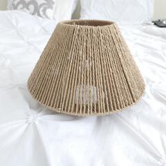 未使用ランプシェード ラタン風の画像