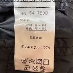 FIRST DOWN ブラックジャケット Lの画像