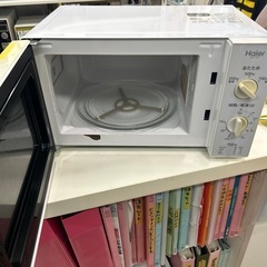 【Haier】【電子レンジ】2018年製　クリーニング済み/6ヶ月保証付【管理番号12807】　の画像