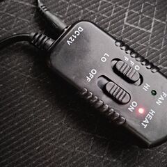 車用クールシート2つセット　涼しい　ヒートも　DC12V　扇風機　エアコン　クーラーの画像