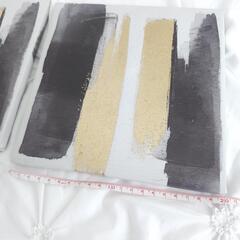 海外インテリア アートパネル2個セットの画像