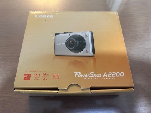 （8/2迄）新品未使用　CANON PowerShot A2200