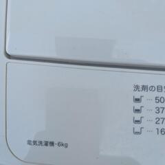 【受け渡し決定】ニトリ 洗濯機 6kg 動作確認済 の画像