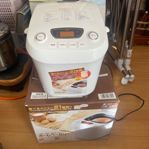 未開封 未使用 BONABONA ホームベーカリー BK-B67-WH CCP BONABONA ホームベーカリー BK-B67 未使用 ホームベーカリー