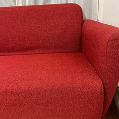 ソファ、2人がけの画像