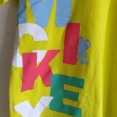 レディース 可愛いミッキーのTシャツの画像
