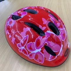 美原店　児童用　ヘルメット　BELL 中古　女の子　の画像