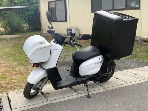 YAMAHA ギア　フル積載‼️前後BOX付き‼️即乗りOK自賠責保険令和９年2月までたっぷり