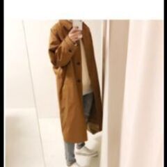 未使用GUステンカラーコート春秋用の画像