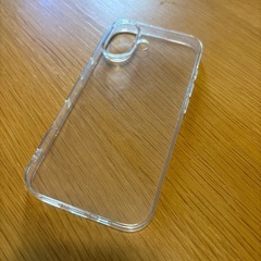 ほぼ新品　iPhone16 クリアケースの画像
