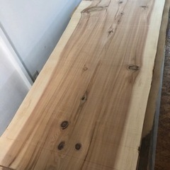 激安 一枚板 210cm×70cmの画像