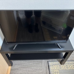 テレビ台とジャンクテレビの画像