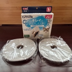猫用フィルター式給水器 新品フィルター2個付きの画像
