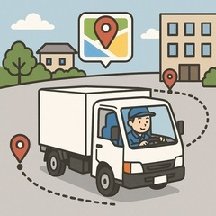 🚛早朝から働いて‼️午後は自由な生活❗️ドライバー募集中！🔥の画像