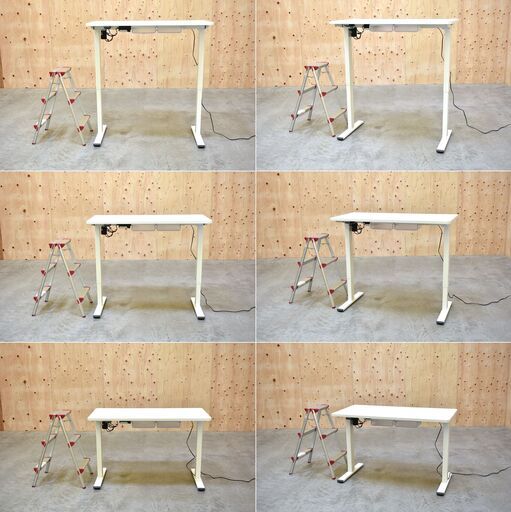 ≪yt1985ジ≫ 美品 FLEXISPOT/フレキシスポット 電動昇降デスク EG1
