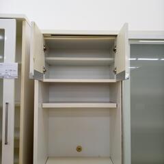 リユースのサカイ太田店★ジモティ割あり★  レンジボード ホワイト H200.4×D47×W119 クリーニング済み OJ10243の画像