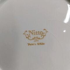 0728-205 Nitto pure＆white ケーキ皿の画像
